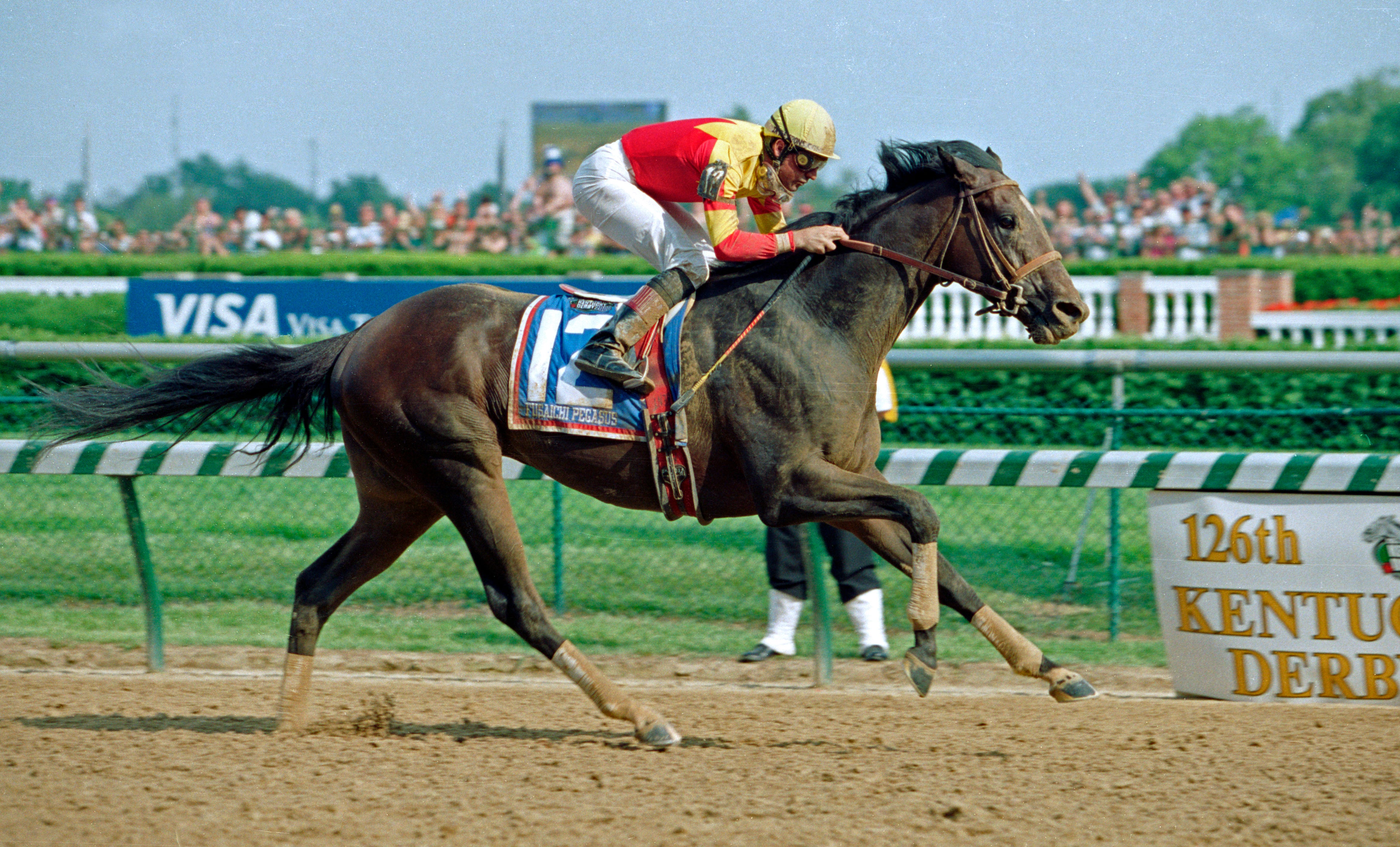 Former Derby winner Fusaichi Pegasus dies at 26